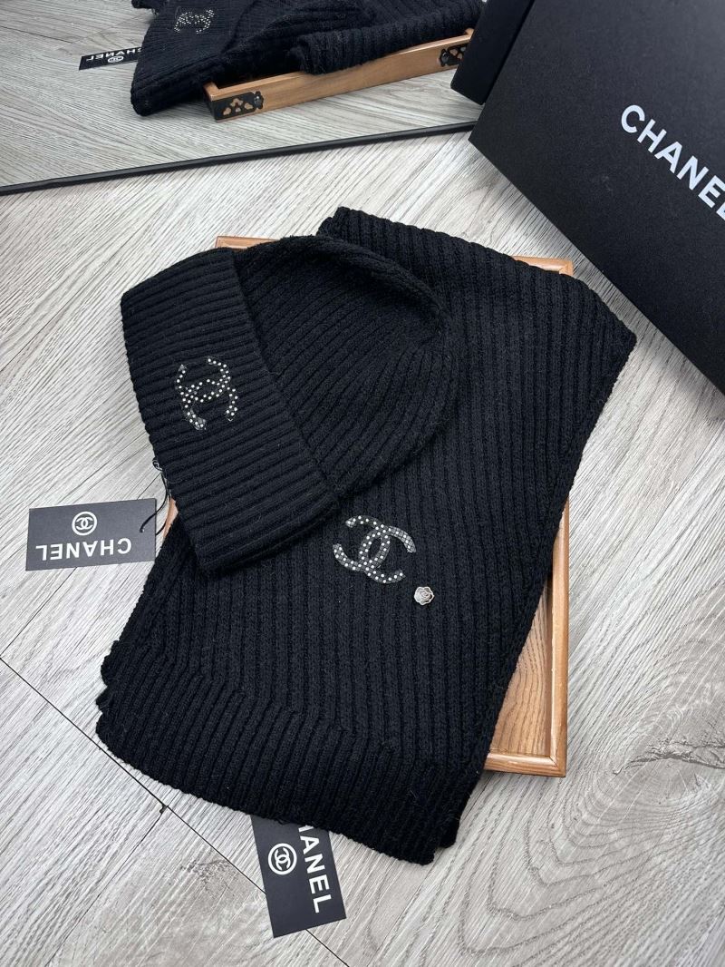 Chanel Caps Scarfs